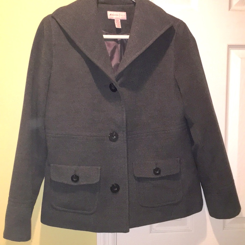 JM Collection Petite Car Coat